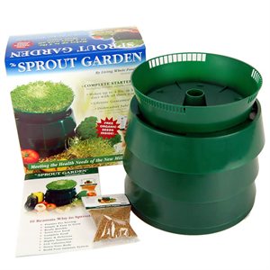 Handy Pantry Sprout Garden 3 Tray Stackable Sprouter