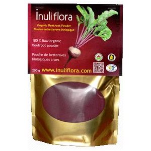 Inuli flora Organic Raw Beetroot Powder 200gr
