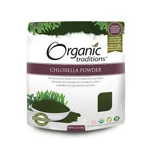 Organic Traditions Certified Organic Chlorella Powder 150gr